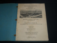 1955-1964 CASTINGS MECHANICS FOUNDRY CO. CATALOG LOT OF 2 -BOSTON MA- SP 3215H