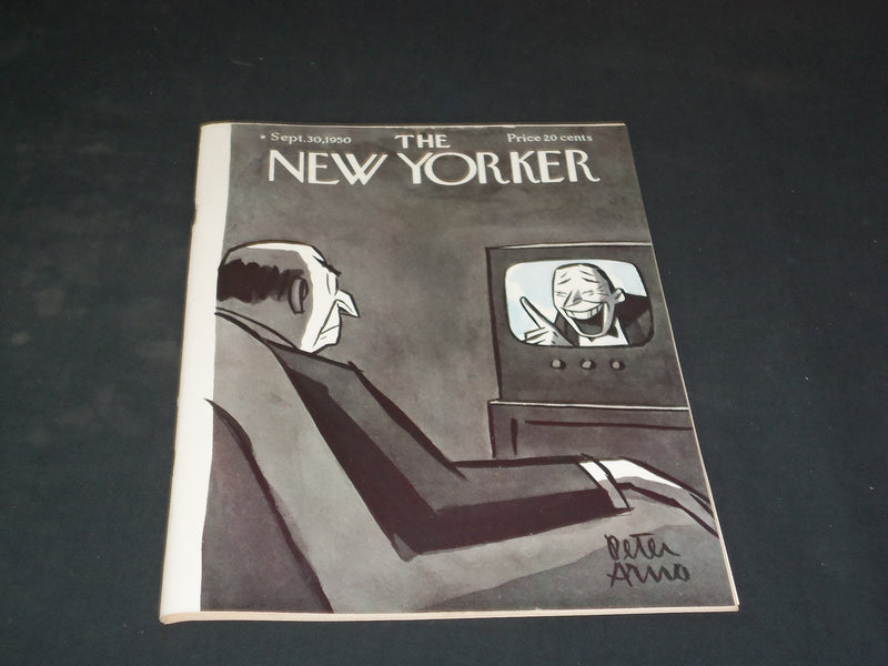 1950 SEPTEMBER 30 THE NEW YORKER MAGAZINE - ILLUSTRATED COVER - NY 384