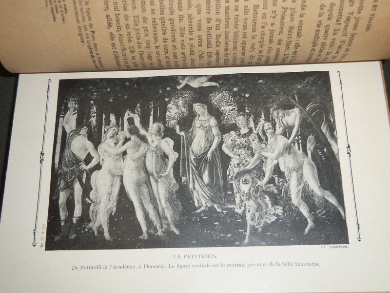 1913 LES MASQUES ET LES VISAGES BY ROBERT DE LA SIZERANNE BOOK 6TH EDN - KD 5776