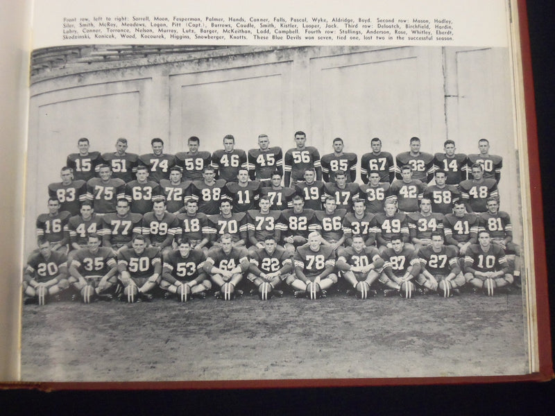 1954 THE CHANTICLEER DUKE UNIVERSITY YEARBOOK - DURHAM NORTH CAROLINA - YB 36