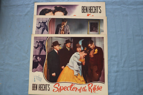 1946 SPECTER OF THE ROSE LOBBY CARDS - LOT OF 3 - K 3154