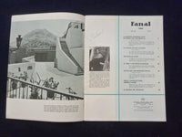 1966 FANAL MAGAZINE - SPANISH TEXT - VOLUME XXI, NUMBER 77 - NICE COVER - K 151