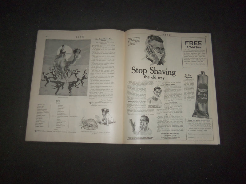 1920 JULY 8 LIFE MAGAZINE - THE RIVALS - L 771B