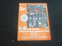 1978 E&B MARINE DISCOUNT SUPPLY CATALOG - PERTH AMBOY, NEW JERSEY - B 5529G