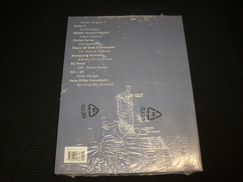 1995 CONTEMPORARY ASIAN ARCHITECTS SOFTCOVER BOOK LOT OF 7 - NEW - R 90