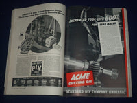 1939 MARCH MACHINERY MAGAZINE - CARTRIDGE BEARING - MODERNIZING - ADS - II 9437