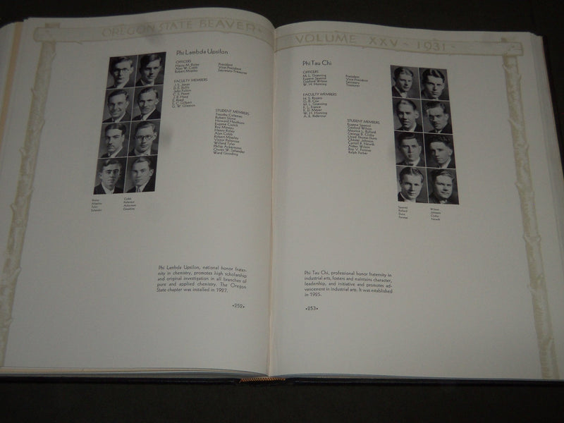 1931 THE BEAVER OREGON STATE COLLEGE YEARBOOK - CORVALLIS, OREGON - YB 921