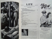 1942 JULY 20 LIFE MAGAZINE - SHORT COAT IN FASHION - L 296