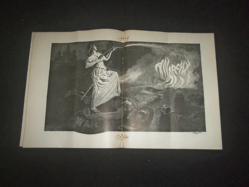 1919 APRIL 17 LIFE MAGAZINE - HIS OLD REGIMENT - L 768Y