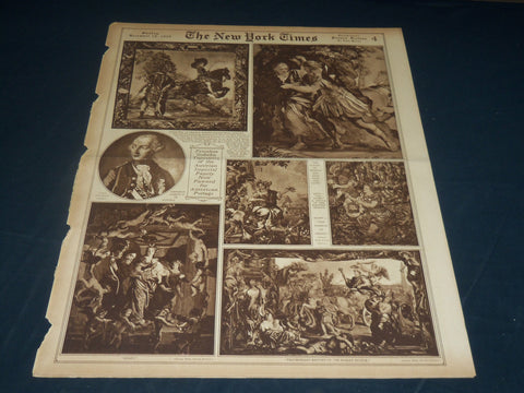 1920 DECEMBER 19 NEW YORK TIMES PICTURE SECTION - GOBELIN TAPESTRIES - NT 8792