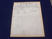 1919 MAY 9 NEW YORK TIMES - TRANSOCEAN FLIERS REACH HALIFAX - NT 9242