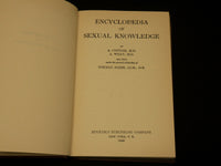1940 ENCYCLOPEDIA OF SEXUAL KNOWLEDGE BOOK BY COSTLER & WILLY - KD 6447