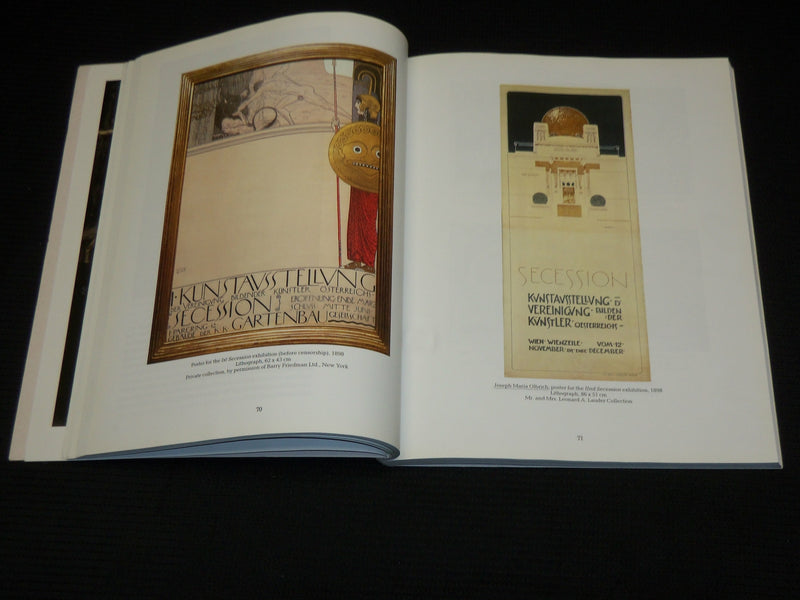 1998 GUSTAV KLIMT 1862-1918 WORLD IN FEMALE FORM SOFTCOVER BOOK - R 711W