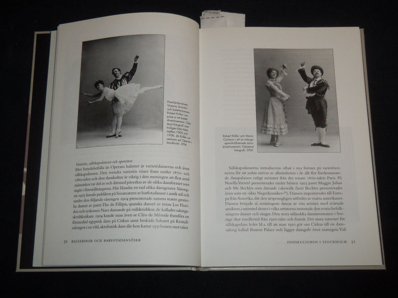 2002 BALLERINOR OCH BARFOTADANSOSER BOOK BY LENA HAMMERGREN - KD 5980H