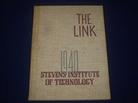 1940 THE LINK STEVENS INSTITUTE OF TECHNOLOGY NEW JERSEY YEARBOOK - YB 1
