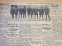 1927 JUNE 18 NEW YORK TIMES - LINDBERGH FLIES TO ST. LOUIS WELCOME - NT 6282
