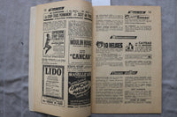1961 AUGUST UNE SEMAINE DE PARIS MAGAZINE - FRENCH TEXT - K 3454