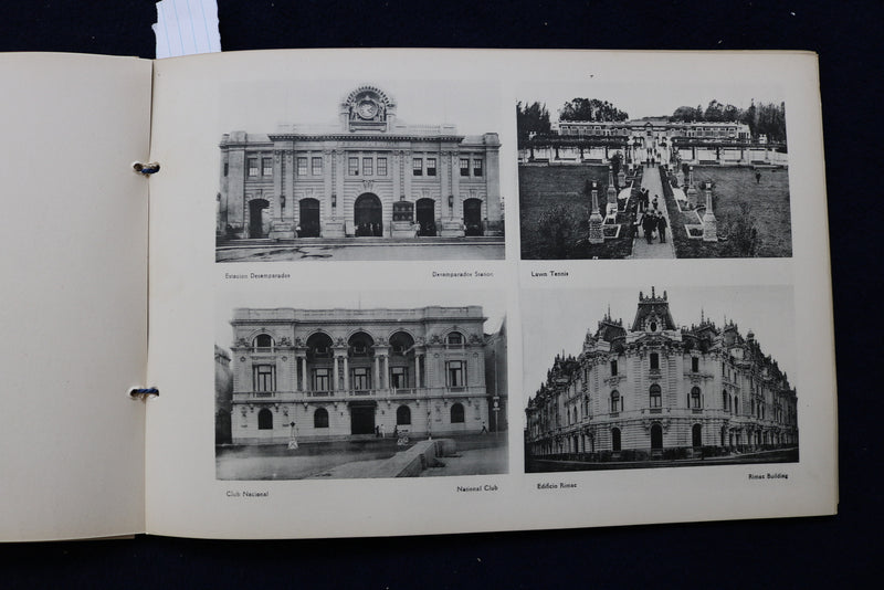 1900'S LIMA - LA CIUDAD VIRREIRAL - VIEW SOFTCOVER BOOK - SPANISH TEXT - K 656