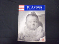 1941 OCTOBER U.S. CAMERA MAGAZINE - NICE PHOTOS, ARTICLES & ADS - ST 1913