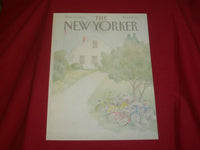 1985 SEPTEMBER 16 NEW YORKER MAGAZINE FRONT COVER ONLY - GREAT ART FOR FRAMING