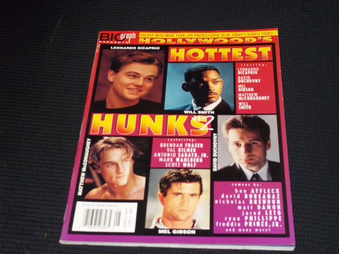 1998 HOLLYWOOD'S HOTTEST HUNKS MAGAZINE - MATTHEW MCCONAUGHEY - E 16933
