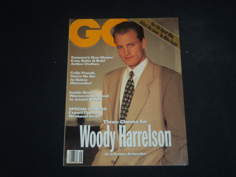 1991 MAY GQ MAGAZINE - WOODY HARRELSON COVER - SP 3429