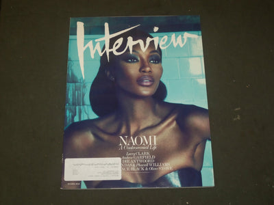 2010 OCTOBER INTERVIEW MAGAZINE - NAOMI CAMPBELL COVER - B 1395