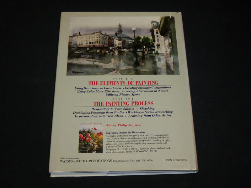 1984 MAKING YOUR PAINTINGS WORK HARDCOVER BOOK BY PHILIP JAMISON - I 1965