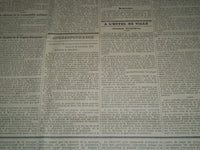 1930 OCTOBER-DECEMBER LE TEMPS FRENCH NEWSPAPER BOUND VOLUME - VB 9