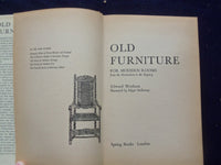 1964 OLD FURNITURE HARDCOVER BOOK BY EDWARD WENHAM - KD 8400