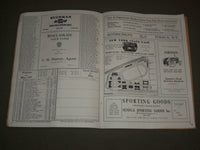 1938 TOMPKINS COUNTY NEW YORK RURAL INDEX & ALMANAC - J 2642