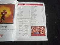2002 OCTOBER 5FOOTBALL PROGRAM - UNIV OF WISCONSIN VS PENN STATE UNIV - B 5534J