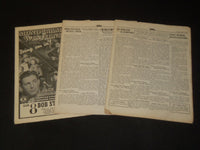 1938-1939 THE FILM DAILY NEWSPAPER LOT OF 3 - JUAREZ - BOY MEETS GIRL - JC 47
