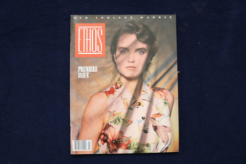 1988 SPRING ETHOS MAGAZINE - SAMANTHA MEAD - PREMIERE ISSUE COVER - E 19347