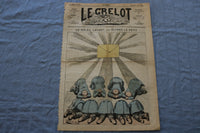 1873 AUGUST 3 LE GRELOT NEWSPAPER - LE SOLEIL LEVANT - FRENCH - NP 8630