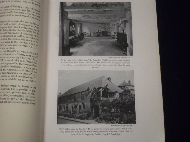 1937 HISTORIC HOUSES OF EARLY AMERICA BY ELISE LATHROP - GREAT PHOTOS - KD 3074