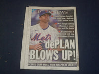 2021 JULY 7 NEW YORK DAILY NEWS NEWSPAPER -ERIC ADAMS DEMOCRATIC MAYOR CANDIDATE