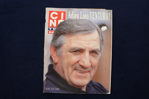 1987 OCTOBER 29 CINE TELE REVUE MAGAZINE - LINO VENTURA COVER - E 12018
