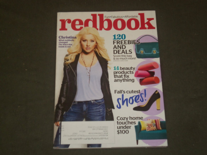 2013 NOVEMBER REDBOOK MAGAZINE - CHRISTINA AGUILERA COVER - B 1587