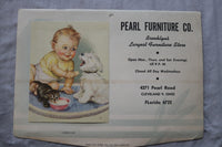 1948 PEARL FURNITURE CO. CALENDAR - CLEVELAND, OHIO - K 3457