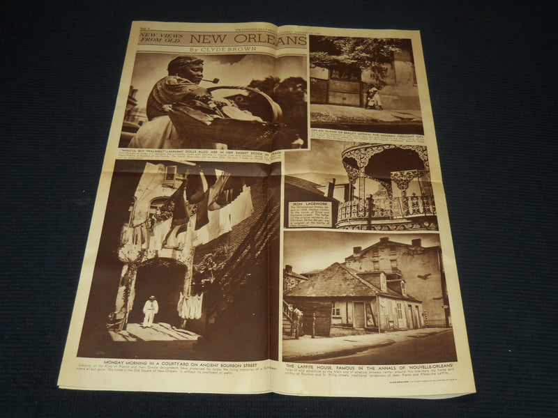 1941 JANUARY 25 CHICAGO DAILY NEWS SUNDAY PHOTOGRAVURE SECTION- GOYA - NP 8936