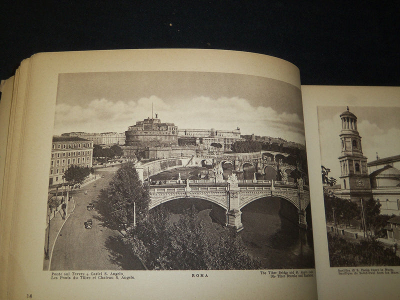 1900'S ROMA ALBUM ARTISTICO NO. 132 & 82 BOOK LOT OF 2 - NICE PRINTS - KD 5852
