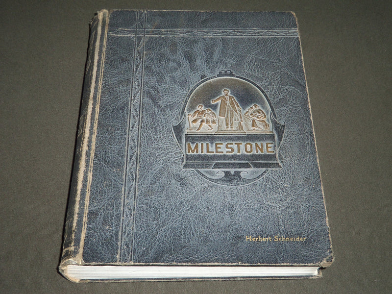 1930 THE HOPE MILESTONE HOPE COLLEGE YEARBOOK - HOLLAND MICHIGAN - YB 906