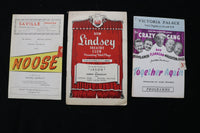 1947-1949 LONDON THEATRE PROGRAMS - LOT OF 22 - K 1822