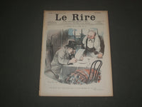 1900 DECEMBER 22 LE RIRE MAGAZINE - NUMBER 320- AU GUFFET DE LA BARE DE X -R 649
