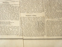 1851 MARCH 15 THE BOSTON MUSEUM NEWSPAPER - JUDITH BENSADDI SEQUEL - NP 9029