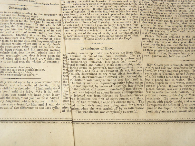 1851 MARCH 15 THE BOSTON MUSEUM NEWSPAPER - JUDITH BENSADDI SEQUEL - NP 9029