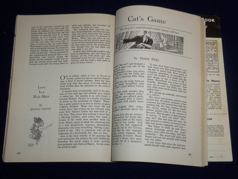 1935 MARCH GOLDEN BOOK MAGAZINE - MAUPASSANT - JOHN BUCHAN - ST 3367E
