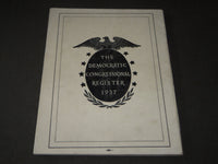1937 THE DEMOCRATIC CONGRESSIONAL REGISTER - LYNDON JOHNSON - PHOTOS - J 3177