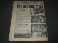 1960 JUNE 21 NEW YORK DAILY NEWS - PATTERSON CHAMP BY KO - NP 2417